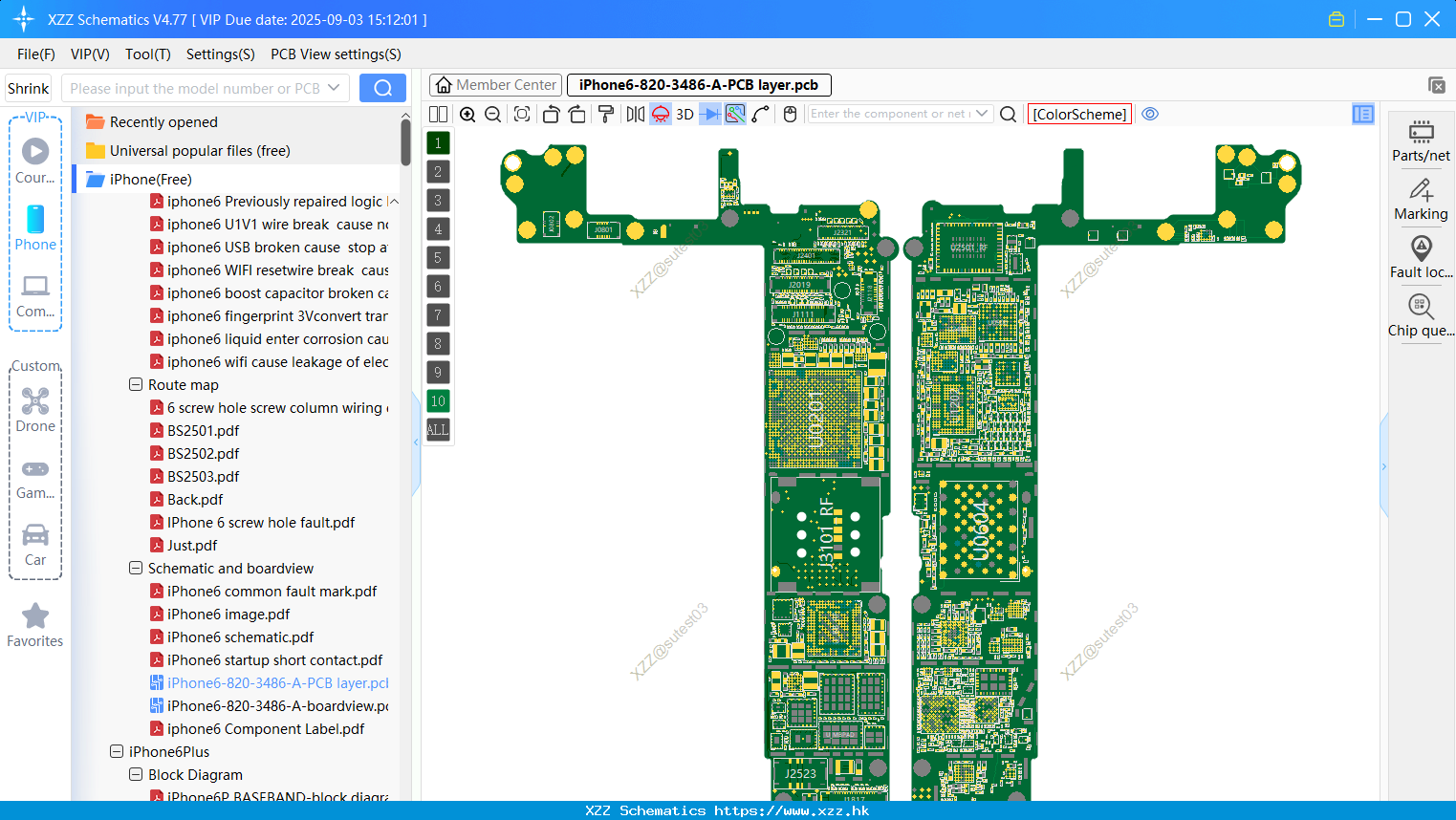 IPhone6-820-3486-A-PCB Layer